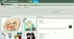 Desktop Screenshot of animegirl246.deviantart.com