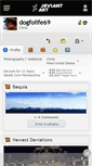 Mobile Screenshot of dogfolife69.deviantart.com