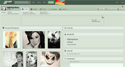 Desktop Screenshot of hightopnikes.deviantart.com
