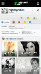 Mobile Screenshot of hightopnikes.deviantart.com