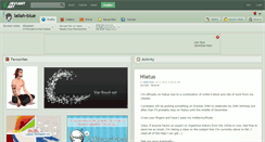 Desktop Screenshot of lailah-blue.deviantart.com