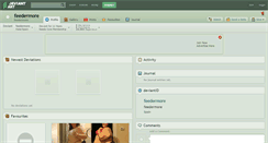 Desktop Screenshot of feedermore.deviantart.com
