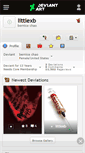 Mobile Screenshot of littlexb.deviantart.com