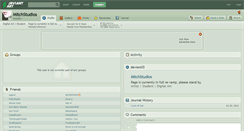 Desktop Screenshot of mitchstudios.deviantart.com