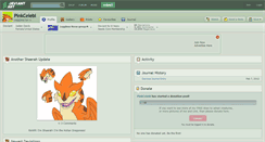 Desktop Screenshot of pinkcelebi.deviantart.com