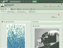 Tablet Screenshot of guyfromczech.deviantart.com