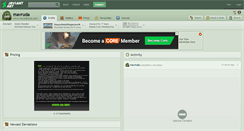 Desktop Screenshot of mavruda.deviantart.com