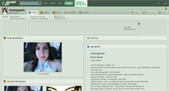 Desktop Screenshot of moonqueen.deviantart.com