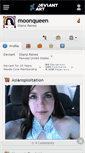 Mobile Screenshot of moonqueen.deviantart.com