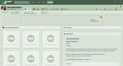 Desktop Screenshot of jamesneedham.deviantart.com