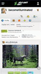 Mobile Screenshot of becomeilluminated.deviantart.com
