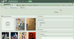 Desktop Screenshot of lupo20975.deviantart.com