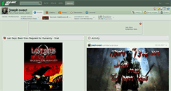 Desktop Screenshot of joseph-sweet.deviantart.com