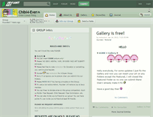 Tablet Screenshot of chibi4-ever.deviantart.com