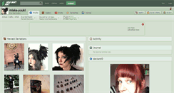 Desktop Screenshot of miaka-yuuki.deviantart.com