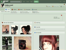 Tablet Screenshot of miaka-yuuki.deviantart.com