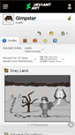 Mobile Screenshot of gimpster.deviantart.com