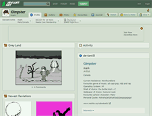 Tablet Screenshot of gimpster.deviantart.com