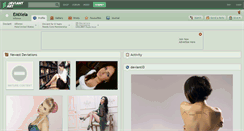 Desktop Screenshot of emixela.deviantart.com