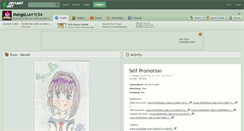 Desktop Screenshot of mangaluvr1r34.deviantart.com