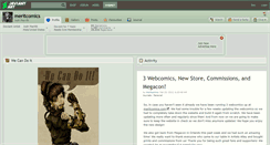Desktop Screenshot of meritcomics.deviantart.com