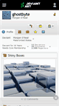 Mobile Screenshot of ghostbyte.deviantart.com
