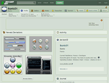 Tablet Screenshot of ikonic01.deviantart.com