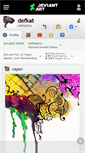 Mobile Screenshot of defkat.deviantart.com