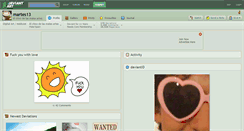 Desktop Screenshot of martes13.deviantart.com