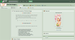 Desktop Screenshot of fanclub-meago.deviantart.com