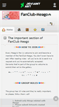 Mobile Screenshot of fanclub-meago.deviantart.com