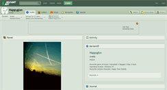 Desktop Screenshot of happyglon.deviantart.com