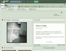 Tablet Screenshot of flim.deviantart.com