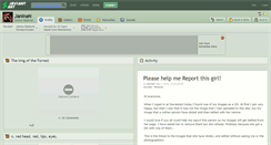 Desktop Screenshot of janinan.deviantart.com