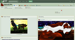 Desktop Screenshot of darkwolf1984.deviantart.com