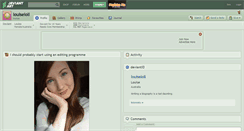 Desktop Screenshot of louiseloll.deviantart.com