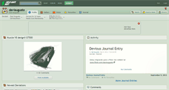 Desktop Screenshot of daviaugusto.deviantart.com