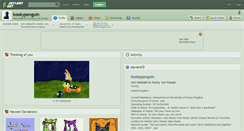 Desktop Screenshot of kookypenguin.deviantart.com