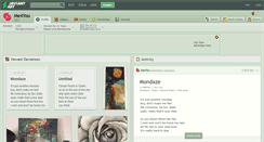 Desktop Screenshot of me4you.deviantart.com