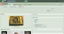 Desktop Screenshot of banditsg.deviantart.com