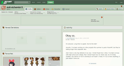 Desktop Screenshot of anti-alchemist-5.deviantart.com