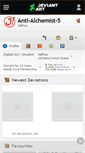 Mobile Screenshot of anti-alchemist-5.deviantart.com