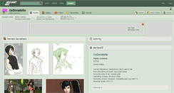 Desktop Screenshot of godonatello.deviantart.com