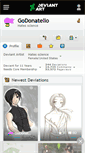 Mobile Screenshot of godonatello.deviantart.com