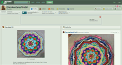 Desktop Screenshot of cherokeecampfiregirl.deviantart.com