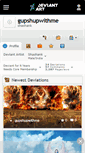 Mobile Screenshot of gupshupwithme.deviantart.com