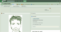 Desktop Screenshot of cardboardcities.deviantart.com