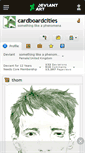 Mobile Screenshot of cardboardcities.deviantart.com