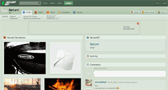 Desktop Screenshot of barlevi.deviantart.com