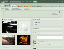 Tablet Screenshot of barlevi.deviantart.com